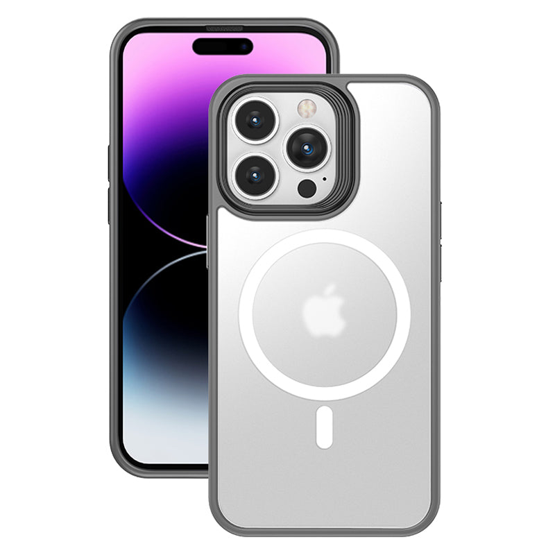 For iPhone 14 Pro Max Translucent Matte Magnetic Case Compatible with MagSafe PC TPU Protective Phone Cover For iPhone 14 Pro Max Translucent Matte Magnetic Case Compatible with MagSafe PC TPU Protective Phone Cover